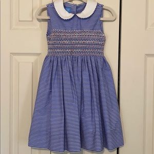 EUC Anavini Girls 4T Smocked Dress